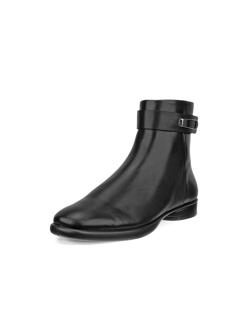 ECCO Sculpted LX Damen Ankle Boot aus Leder - Schwarz