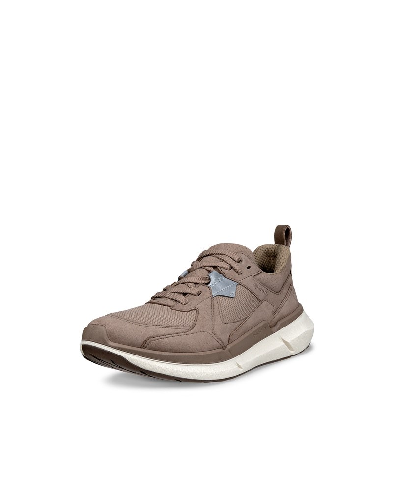 ECCO BIOM 2.2 Damen Sneaker aus Nubukleder - Braun