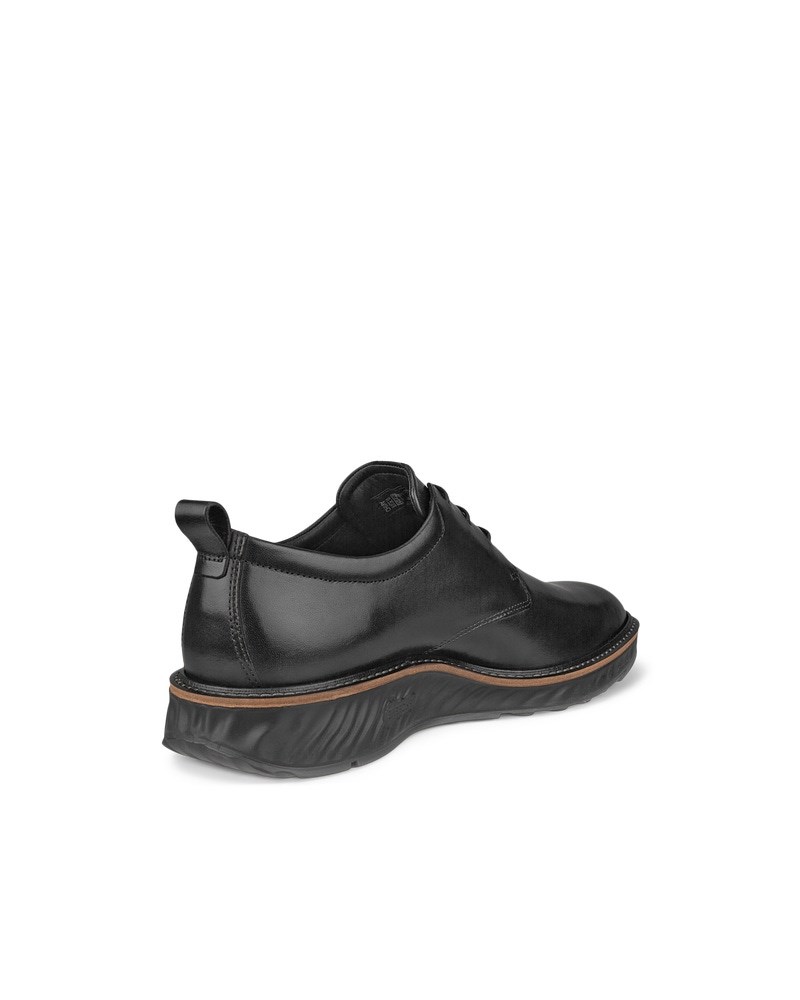 ECCO ST.1 Hybrid Herren Derbyschuhe aus Leder - Schwarz
