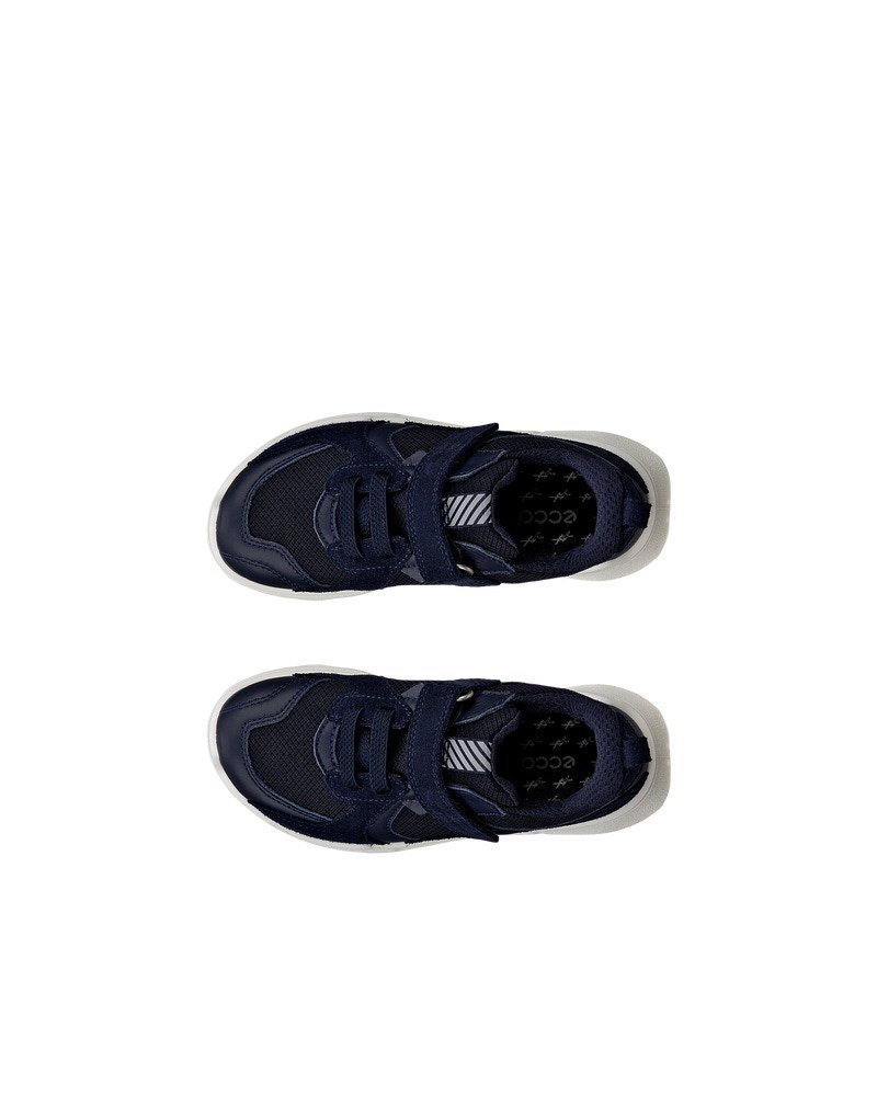 ECCO BIOM 2.2 Kinder Outdoor-Schuhe aus Leder - Blau