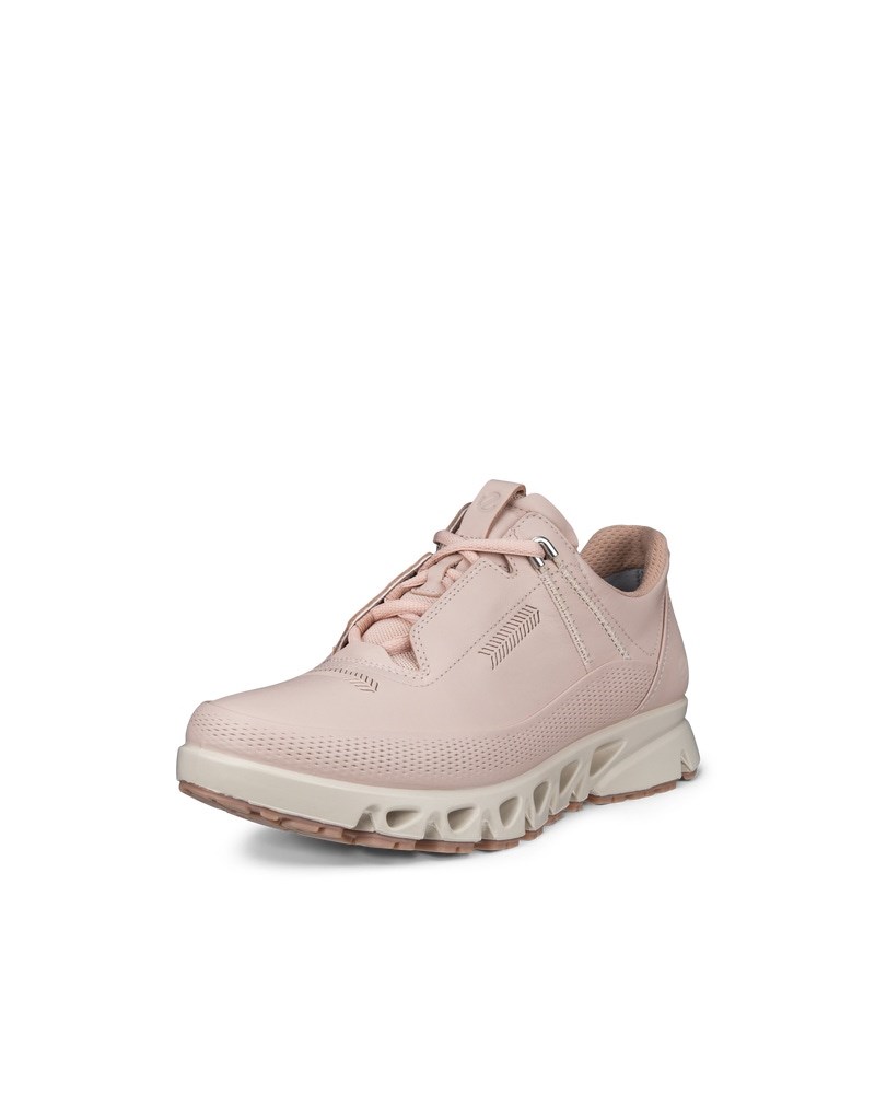 ECCO Multi-Vent Damen Lederschuh mit Gore-Tex - Rosa