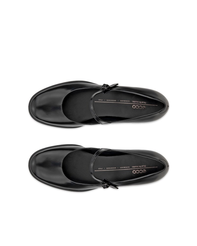 ECCO Sculpted LX 35 Damen Lederpumps mit Blockabsatz - Schwarz