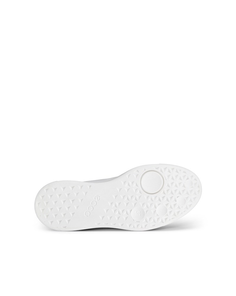 ECCO Street Tray Damen Ledersneaker - Weiß