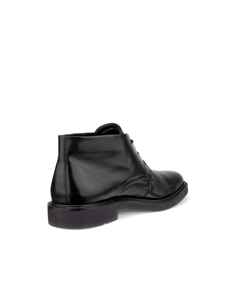 ECCO Metropole London Herren Chukka Boot aus Leder - Schwarz