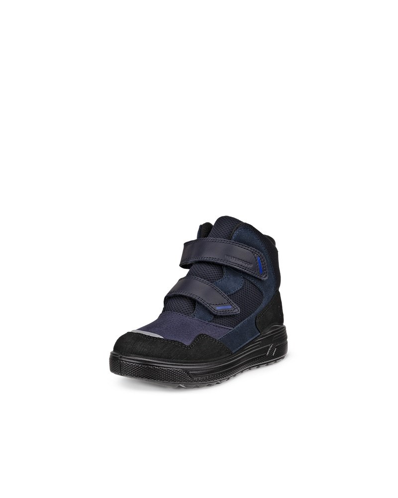ECCO URBAN SNOWBOARDER Kinder Wasserdichte Winterstiefel aus Textil - Blau