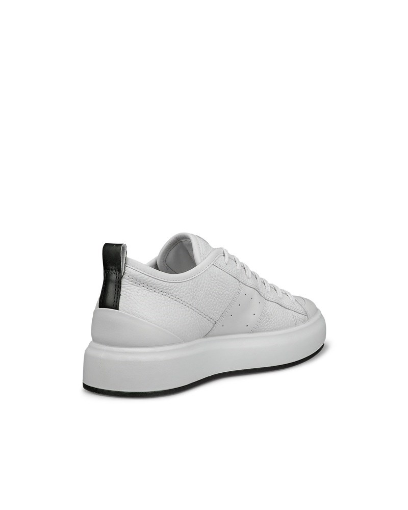 ECCO Street Ace Damen Ledersneaker - Weiß