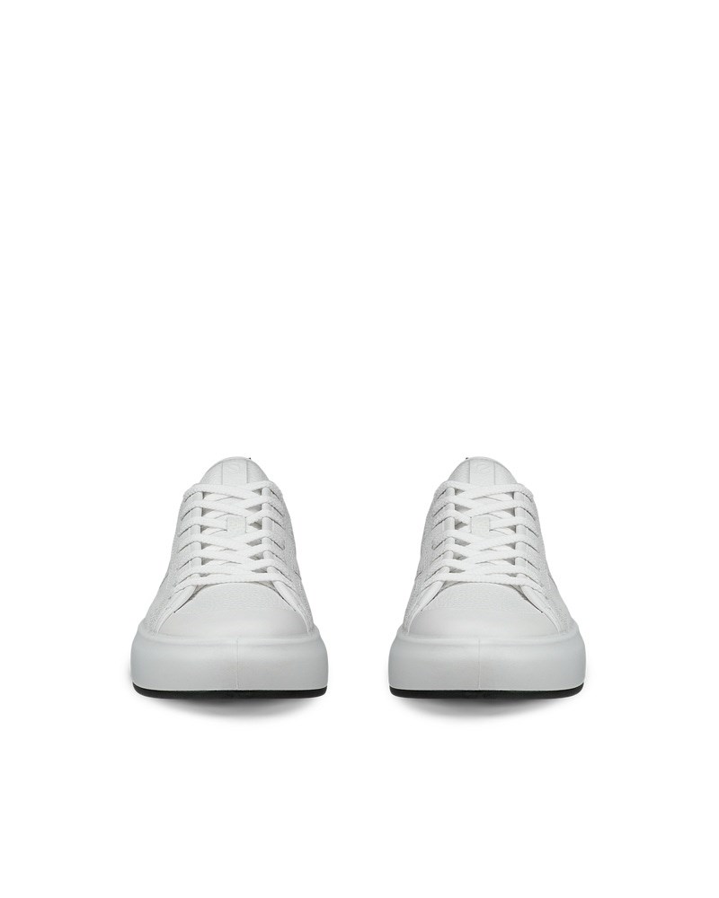 ECCO Street Ace Damen Ledersneaker - Weiß