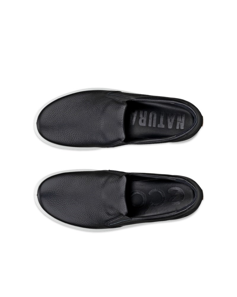 ECCO Soft 60 Damen Ledersneaker - Schwarz