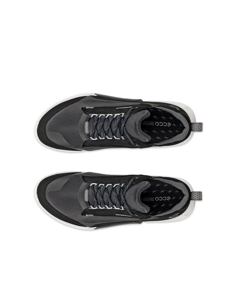 ECCO Biom 2.1 X Mountain Herren Wasserdichter Wanderschuh aus Nubukleder - Schwarz