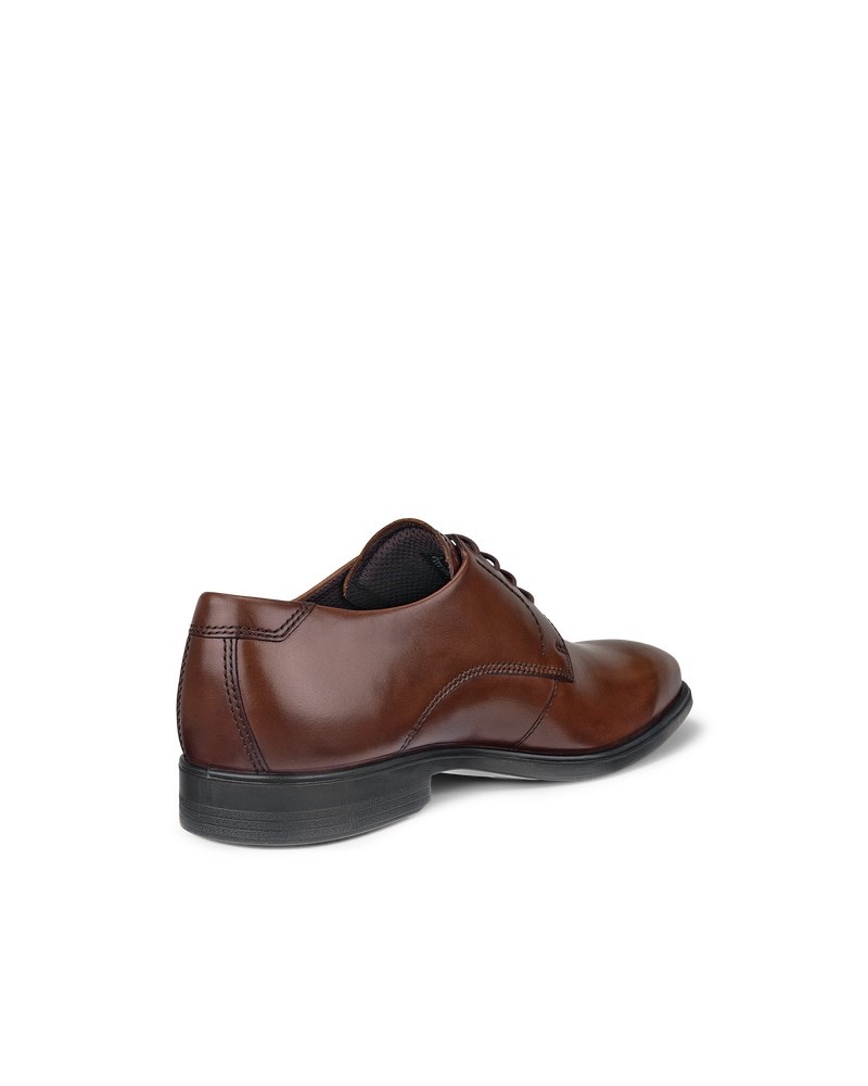 ECCO Melbourne Herren Derbyschuhe aus Leder - Braun