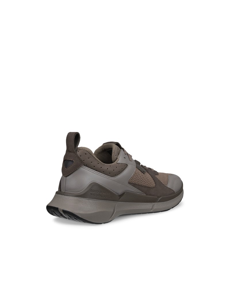 ECCO BIOM 2.2 Herren Sneaker aus Leder & Textil - Braun