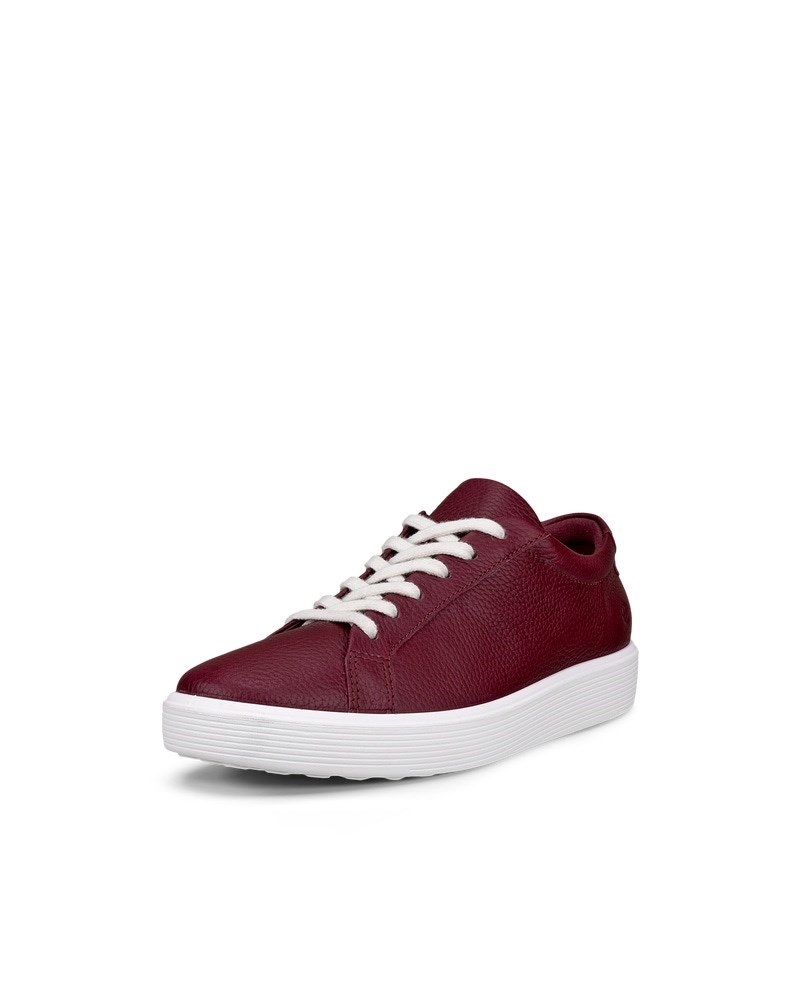 ECCO SOFT 60 Damen Ledersneaker - Rot