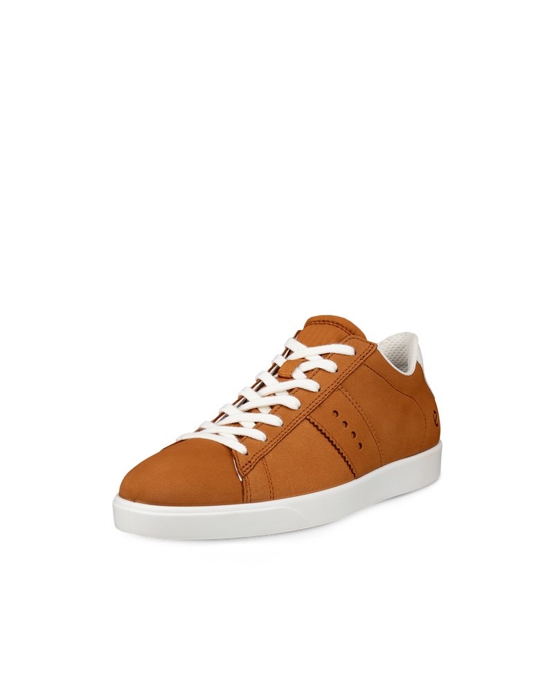 ECCO STREET LITE Damen Sneaker aus Nubukleder - Braun