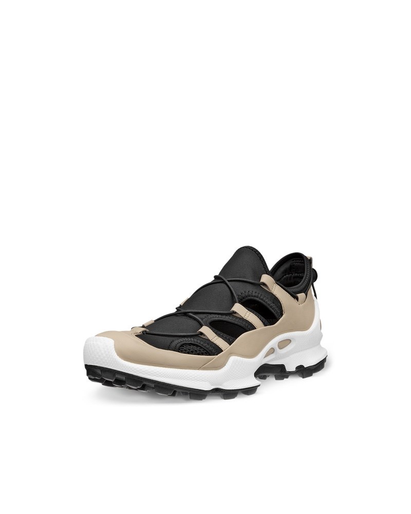 ECCO Biom C-Trail Damen Ledersneaker - Beige