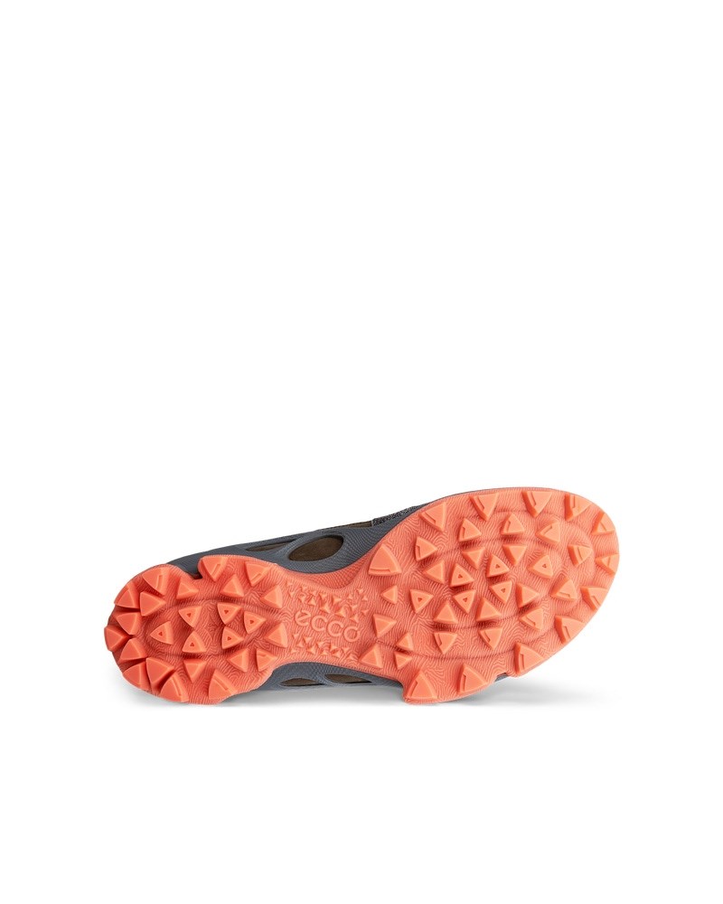 ECCO BIOM C-Trail Herren Outdoor-Schuhe aus Leder - Grau