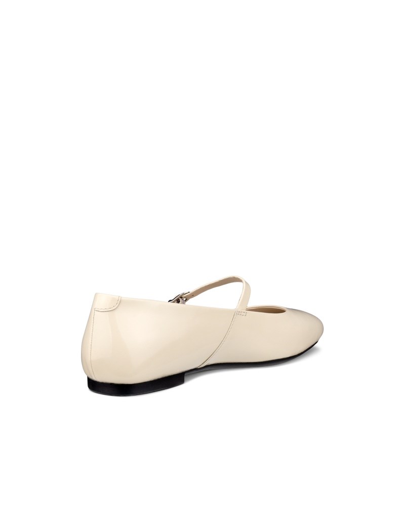ECCO MARGOT Damen Lederballerina - Beige