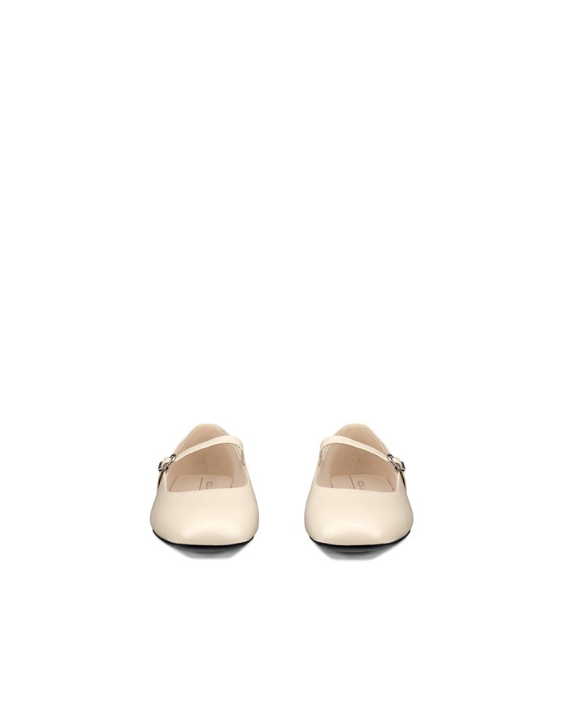 ECCO MARGOT Damen Lederballerina - Beige