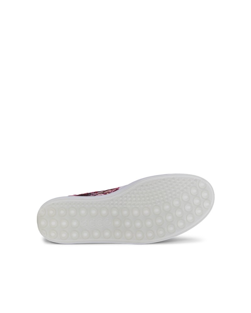 ECCO Soft 7 Damen Ledersneaker - Mehrfarbig