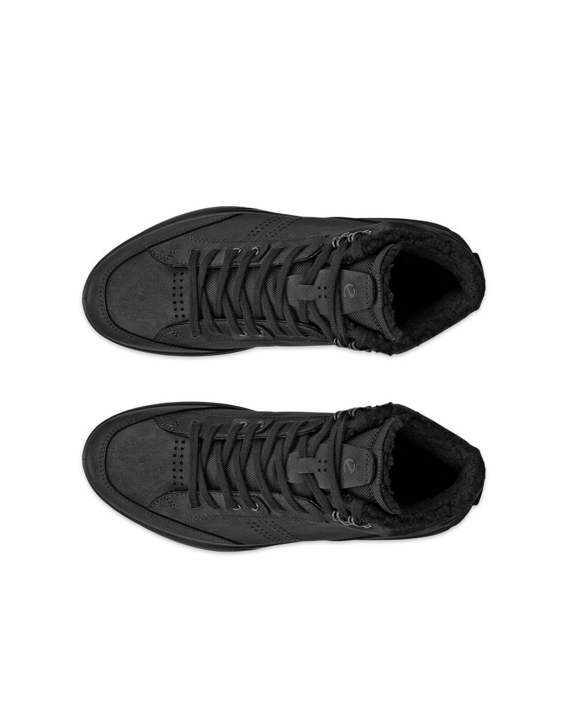 ECCO Byway 2.0 Herren Wasserdichte Ankle Boot aus Nubukleder - Schwarz