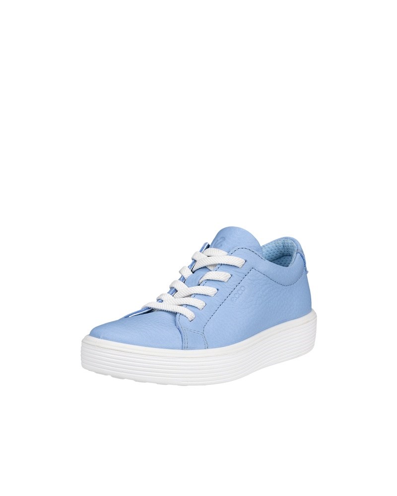 ECCO Soft 60 Kinder Ledersneaker - Blau
