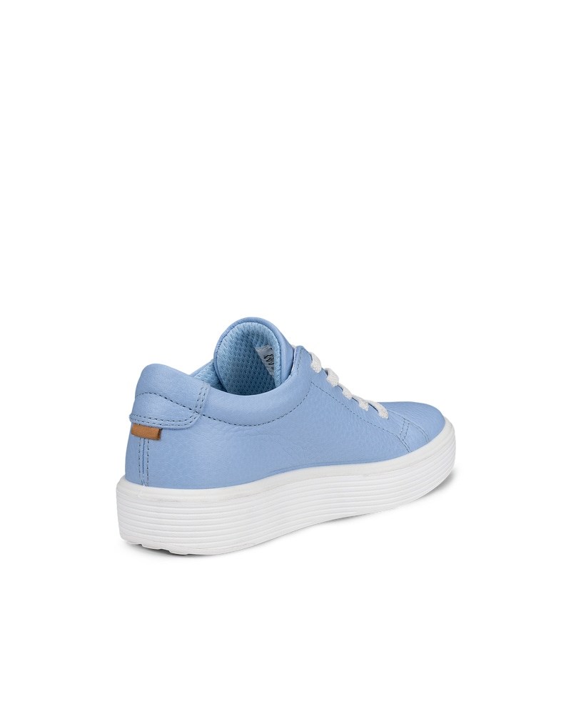 ECCO Soft 60 Kinder Ledersneaker - Blau