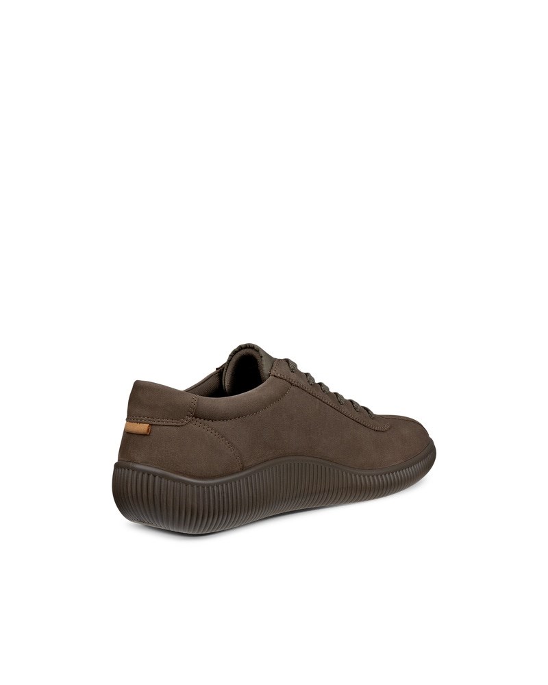 ECCO SOFT ZERO Herren Sneaker aus Nubukleder - Braun