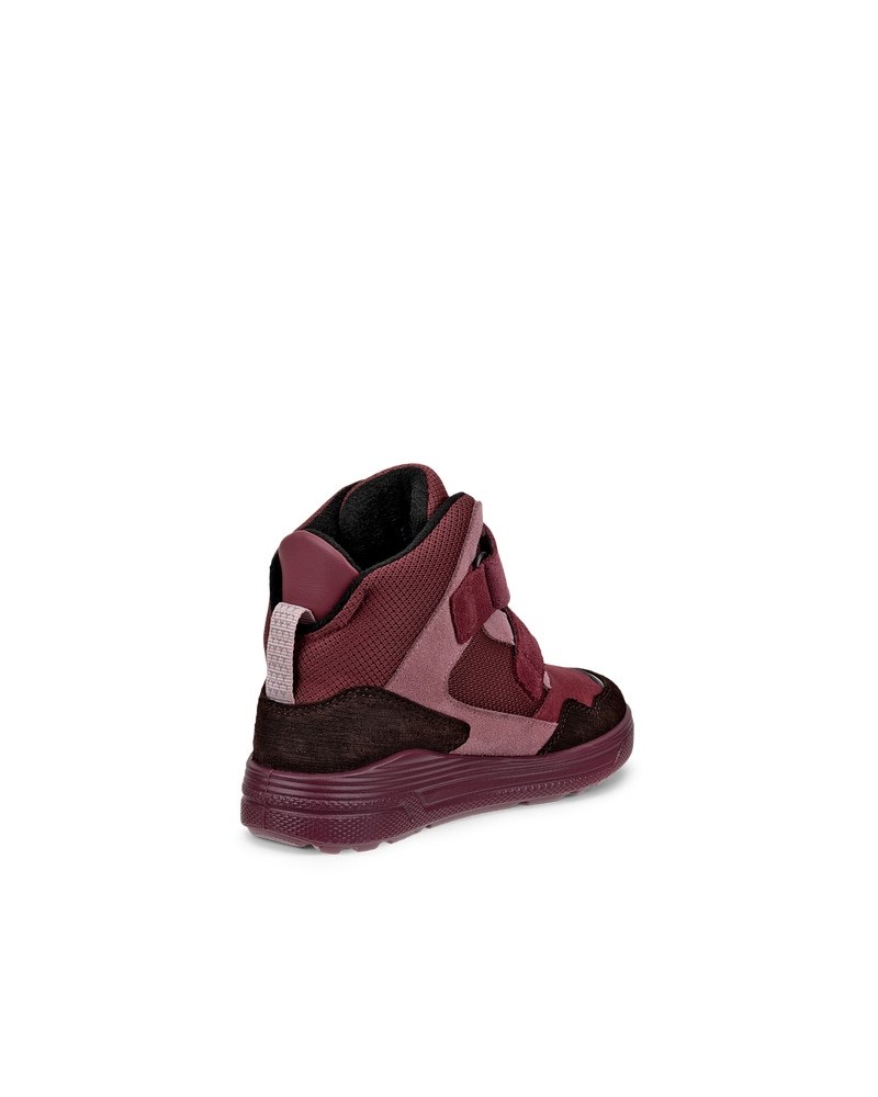 ECCO URBAN SNOWBOARDER Kinder Wasserdichte Winterstiefel aus Textil - Rosa