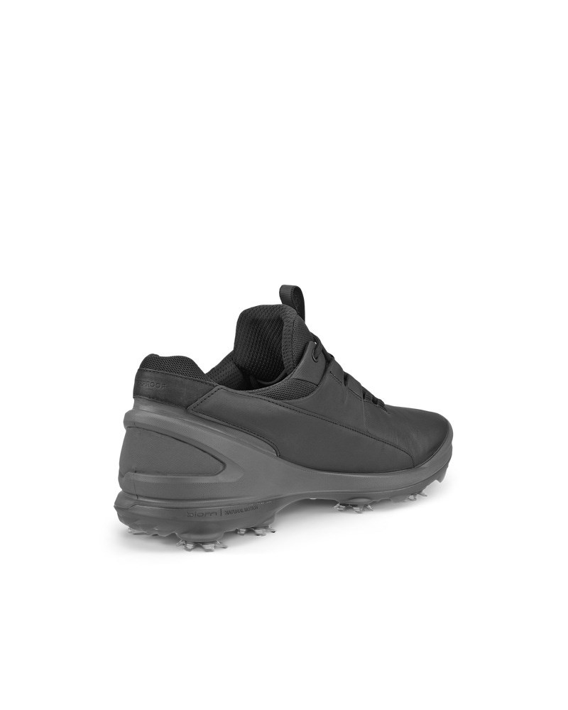 ECCO Golf Biom Tour Herren Wasserdichte Golfschuh aus Leder  - Schwarz