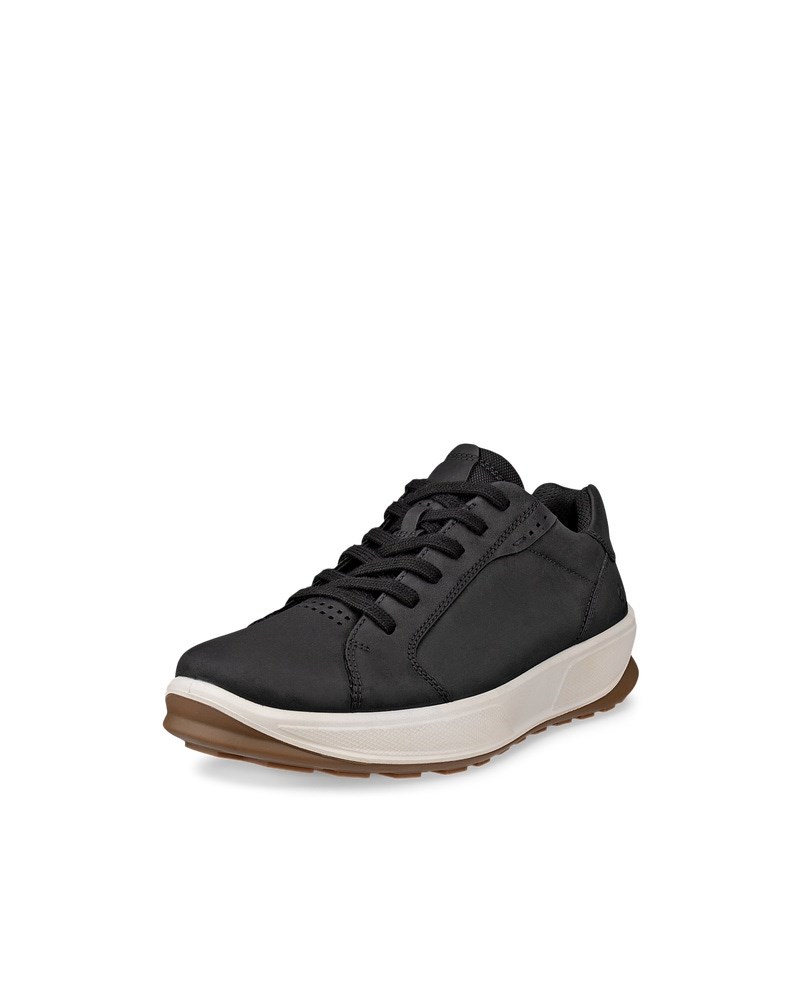 ECCO Byway 2.0 Herren Sneaker aus Nubukleder - Schwarz