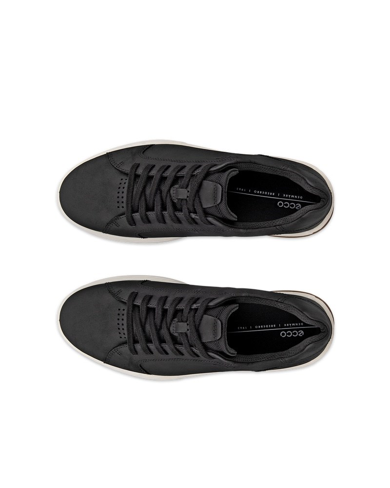 ECCO Byway 2.0 Herren Sneaker aus Nubukleder - Schwarz
