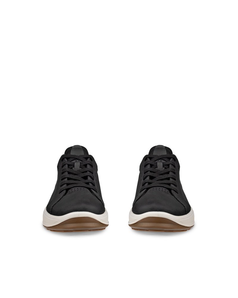 ECCO Byway 2.0 Herren Sneaker aus Nubukleder - Schwarz