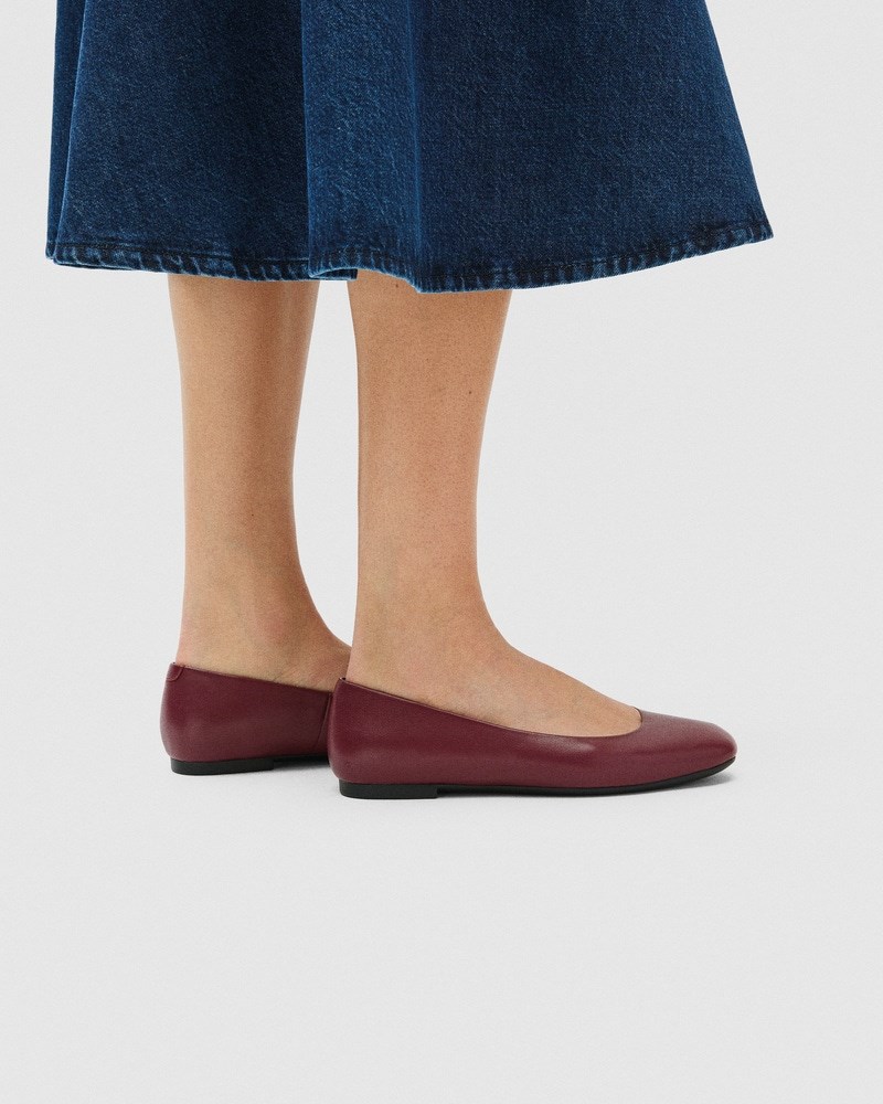 ECCO MARGOT Damen Lederballerina - Rot