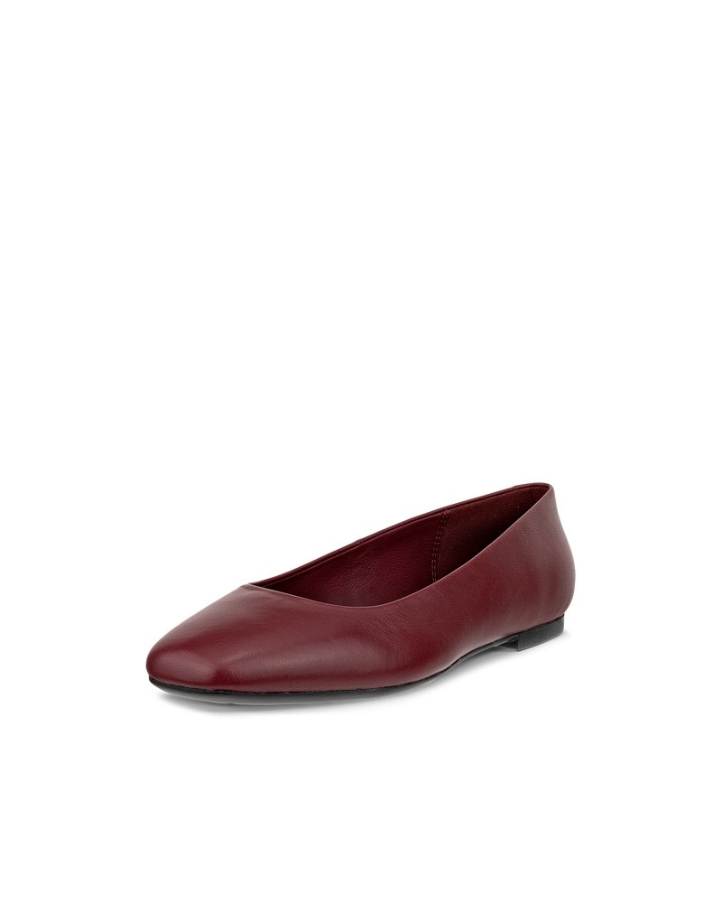 ECCO MARGOT Damen Lederballerina - Rot
