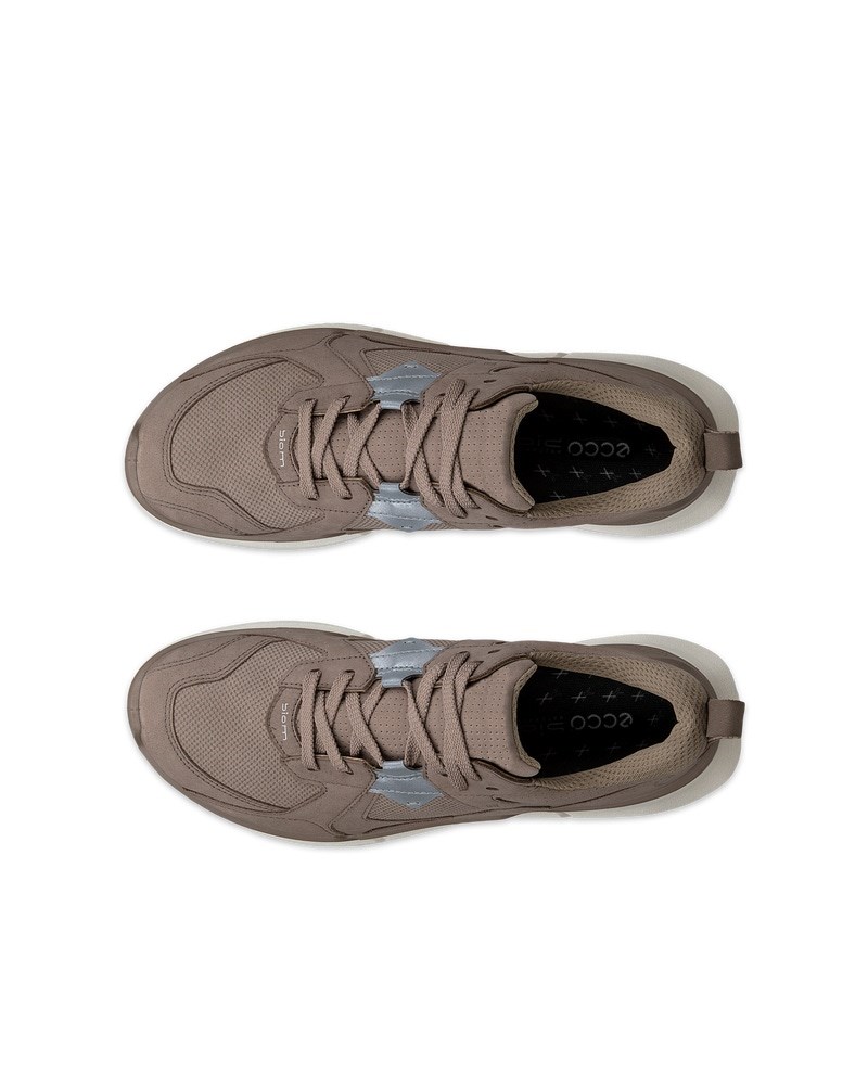 ECCO BIOM 2.2 Damen Sneaker aus Nubukleder - Braun