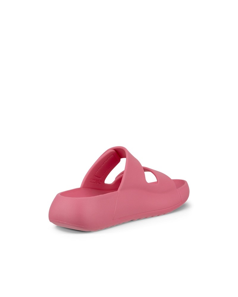 ECCO Cozmo E Unisex Sandale mit zwei Riemen - Rosa