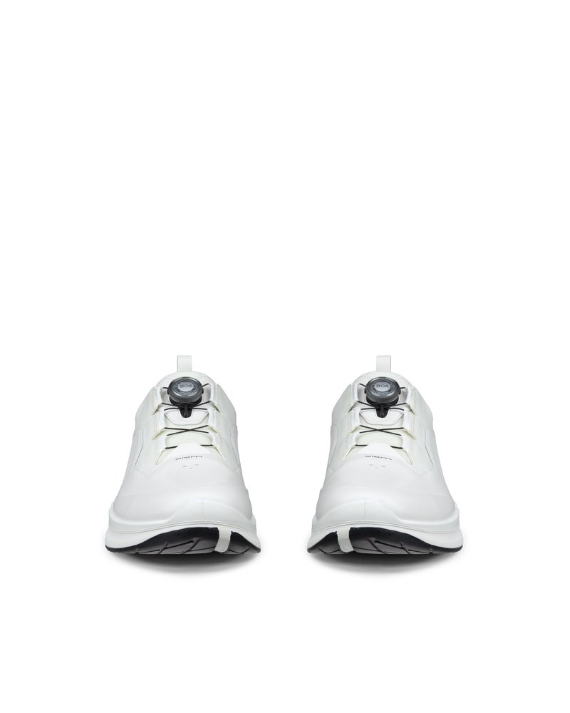 ECCO BIOM 2.2 Herren Sneaker aus Leder & Textil - Weiß