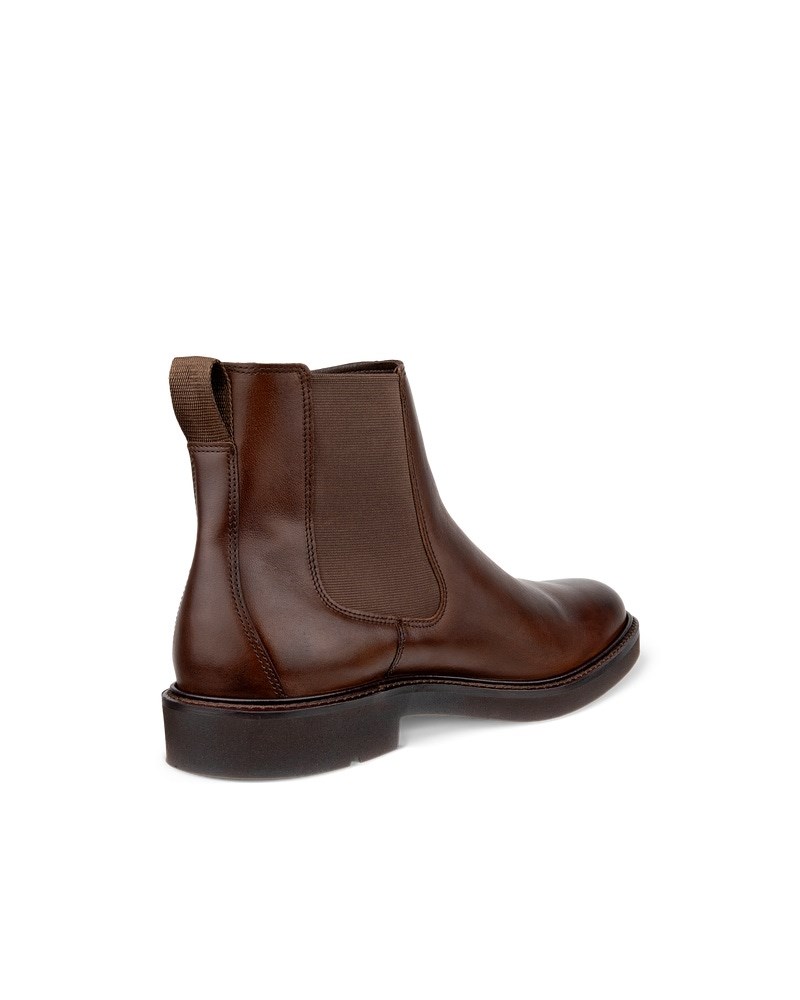 ECCO Metropole London Herren Chelsea Boot aus Leder - Braun