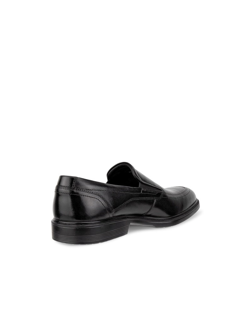 ECCO Lisbon Herren Lederslipper Business - Schwarz