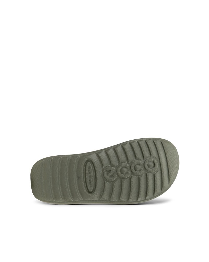ECCO Cozmo Slide Kinder Pantolette - Grün