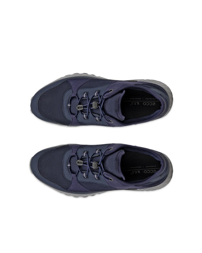 ECCO Exostride Herren Outdoor-Schuhe mit Gore-Tex - Blau