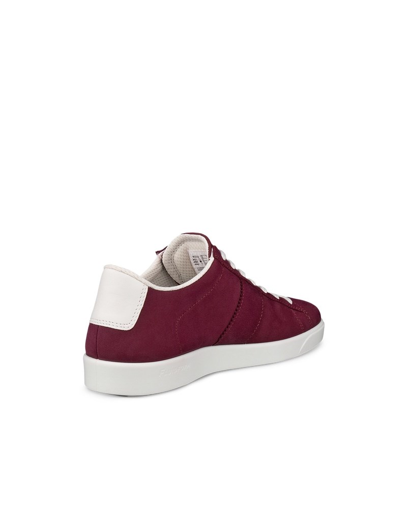 ECCO STREET LITE Damen Sneaker aus Nubukleder - Rot