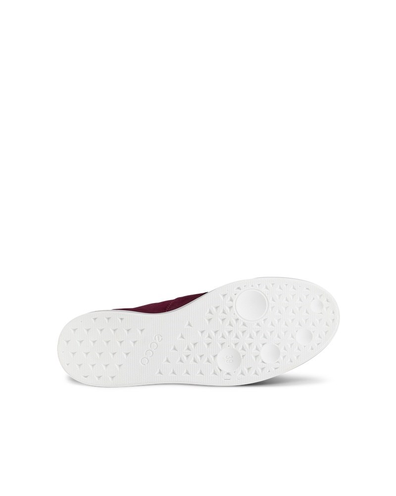 ECCO STREET LITE Damen Sneaker aus Nubukleder - Rot