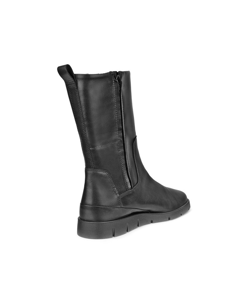 ECCO Bella Damen Hoher Stiefel aus Leder - Schwarz
