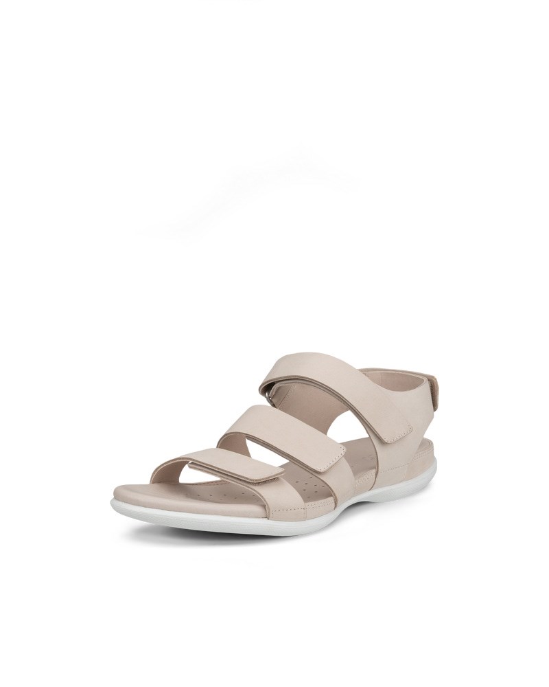 ECCO FLASH Damen Sandale aus Nubukleder - Rot