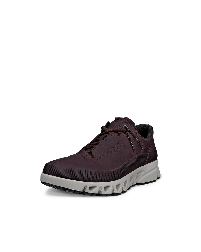 ECCO MULTI-VENT Herren Nubuklederschuh mit Gore-Tex - Braun