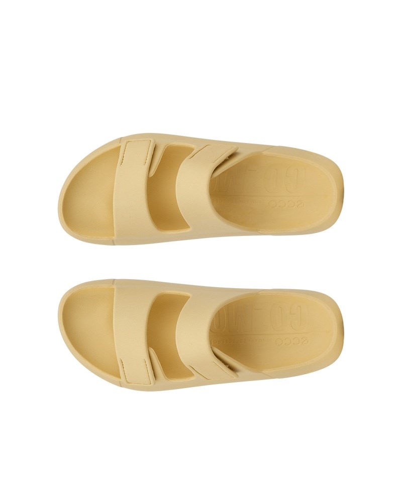 ECCO Cozmo E Unisex Sandale mit zwei Riemen - Gelb