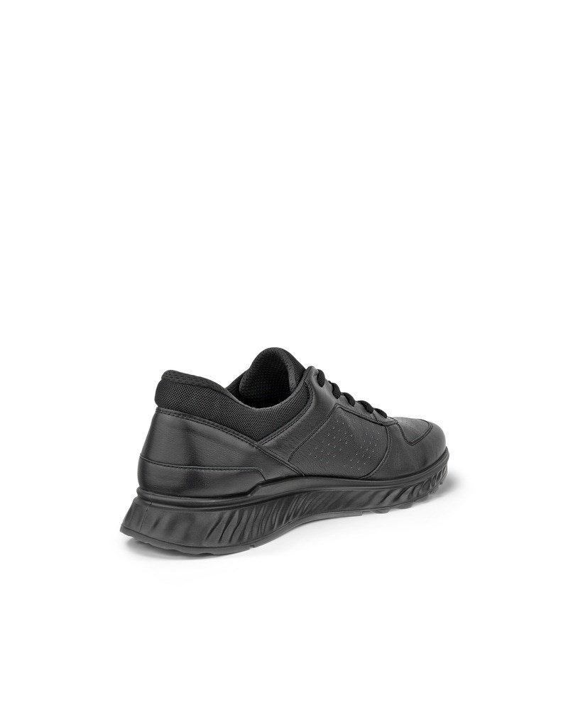 ECCO Exostride Herren Outdoor-Schuhe aus Leder  - Schwarz