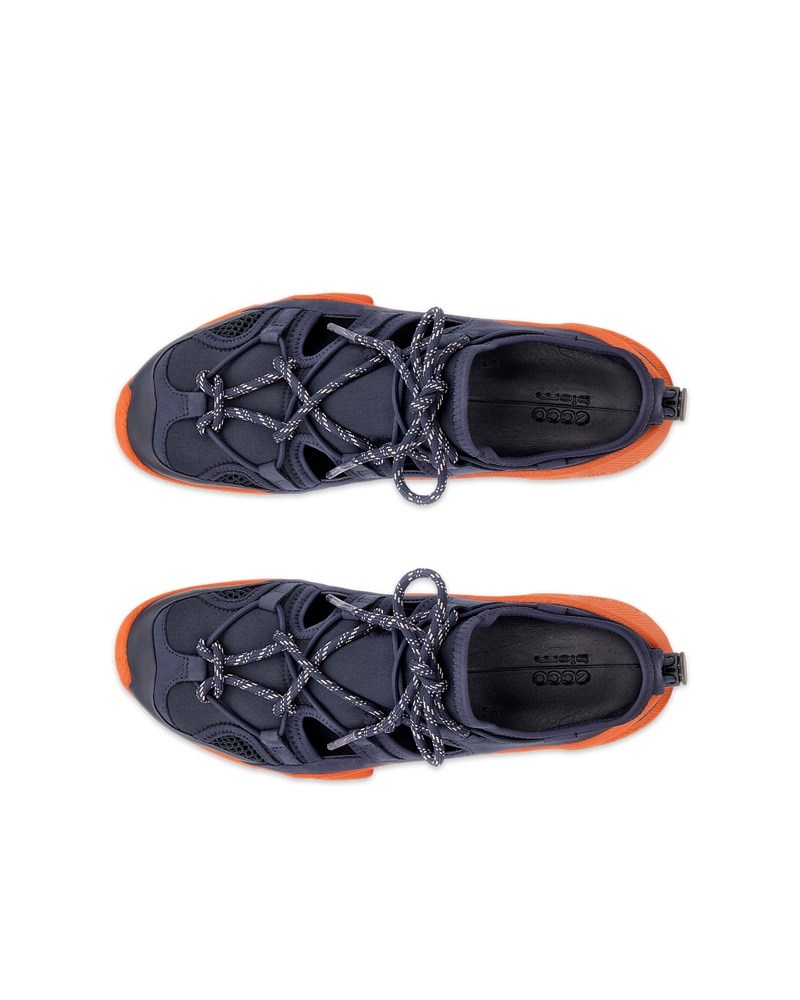 ECCO BIOM C-Trail Damen Outdoor-Schuhe aus Nubukleder  - Blau