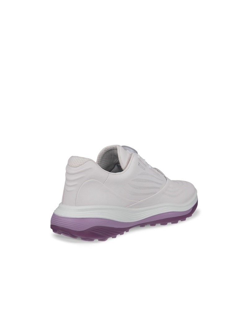 ECCO Golf LT1 Damen Wasserdichte Golfschuh aus Leder - Rosa
