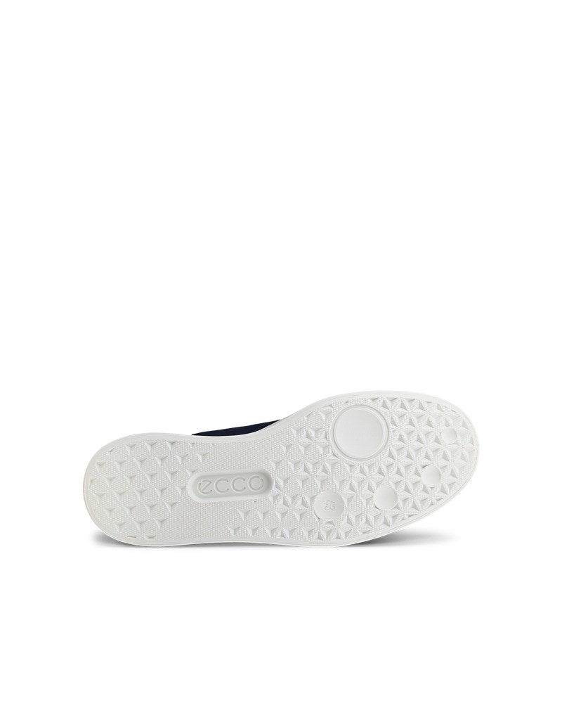 ECCO Street 720 Herren Ledersneaker mit Gore-Tex - Blau